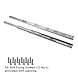 Ozone - SS 304 Full Extension Ball Bearing Slides - OBBS-4511-304S-350mm-14Ã¢â‚¬Â SS-500787-sm
