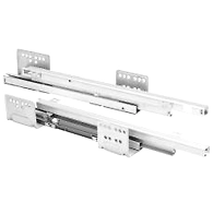 Ozone - Telescopic Standard Ball Bearing Slides - OBBS-4511-200 mm-8 Zinc
