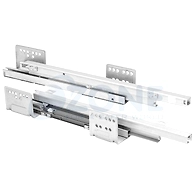 Ozone - Undermount Slides for Wire Basket - OE-UMS-SC-FE-11-450mm-18 Zinc