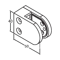 Ozone - Glass Clamps & Connectors - OZRF-GC-01-00