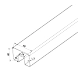 Ozone - Clear Line Railing - OZRF-UTB-RCT-60-40-1mtr.-500895-sm