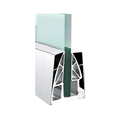 Ozone - Clear Line Railing - OZRF-GC-SYS-11-SM-150MM AL-500897