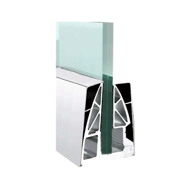 Ozone - Clear Line Railing - OZRF-GC-SYS-11-SM-150MM AL-2
