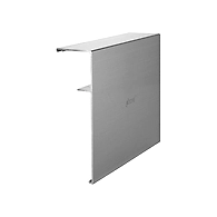 Ozone - Clear Line Railing - OZRF-AL-GC-CO-150MM AL