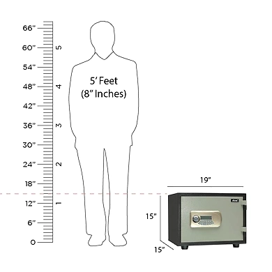 Ozone - Fireproof Safes - OES-FP-11-1
