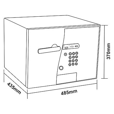 Ozone - Fireproof Safes - OES-FGP-FP-12-1