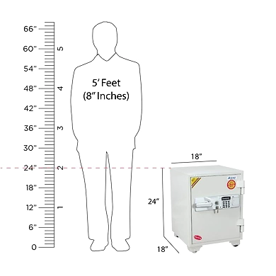 Ozone - Fireproof Safes - OES-DS-600-1