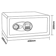 Ozone - Home &amp; Office Safes - ES-ECO-BB-22