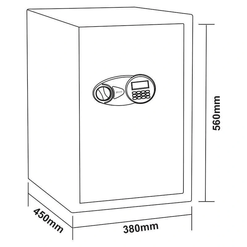 Ozone - Home &amp; Office Safes - ES-ECO-BB-55-1