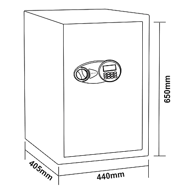 Ozone - Home &amp; Office Safes - ES-ECO-BB-77-1