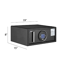 Ozone - Hotel Safes - OES-DR-33F Std Black