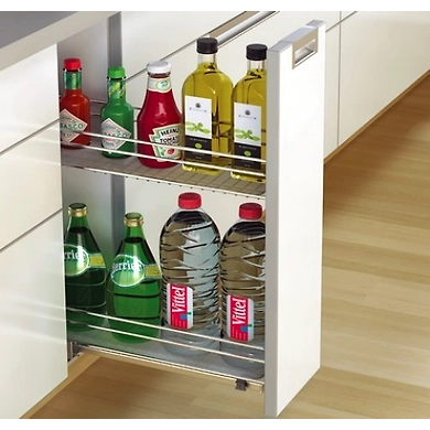 Hettich Bottle Pull out for Cabinet 150mm-70330