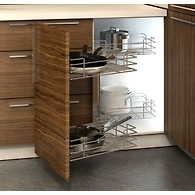 Hettich Right Hand Moving Corner cargo series
