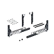 Hettich SLIDELINE M Set with Silent system-70378-sm