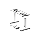 Support frame components, anthracite, powder coated Lifting columns, aluminium, silver anodised-70405-sm
