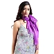 Western Catalog Women's Rayon Stole Purple-WCSTO199-06-sm