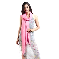Western Catalog Women's Rayon Stole Pink