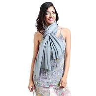 Western Catalog Women's Rayon Stole Grey