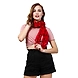 Western Catalog Women's Rayon Printed Stole Red With Butterfly-WCSTO299-03-sm