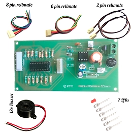 Water Level Indicator Circuit Board Mini Project Kit