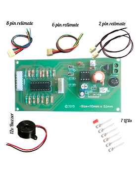 Water Level Indicator Circuit Board Mini Project Kit