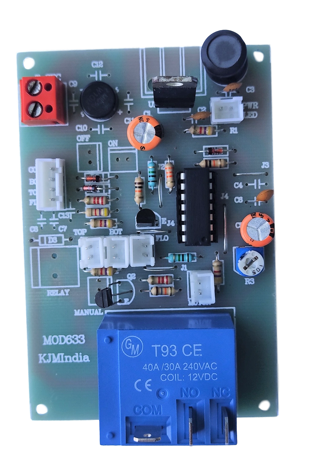 Fully Automatic Water Level Controller Circuit Board With Dry Run Protection-4