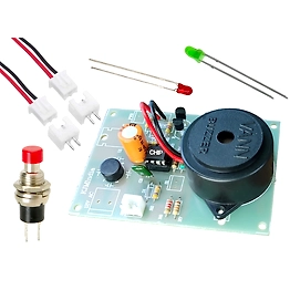 Full And Low Tank Alarm Circuit Board With A Push Switch To Turn Off The Alarm