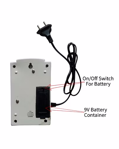Power Failure And Resumption Alarm And Indicator With Dual Tone And Momentary Switch To Turn Off The Alarm-3