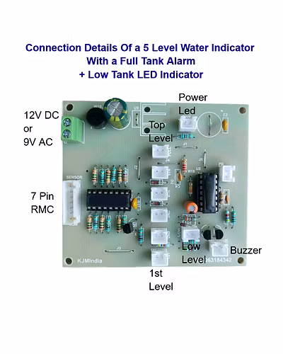 water level indicator connection
