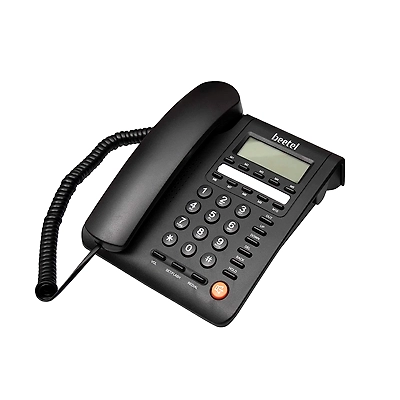 Beetel M59 CLI Corded Phone (Black)