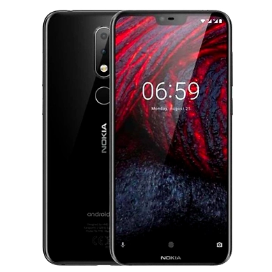 Nokia 6.1 Plus(Black,4GB+64Gb)-Nokia35