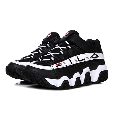 FILA Barricade XT 97 Low KD Black Kids Sneakers (IN-37647)-Black-2.5-2