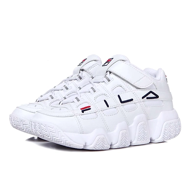 FILA Barricade XT 97 Low KD White Kids Sneakers (IN-60147)-White-5-2