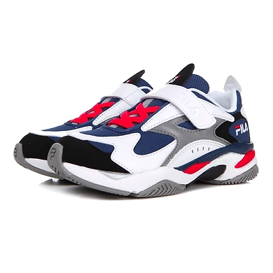 FILA Bobby Asorus 99 KD White Kids Sneakers (IN-59085)-White-3-2