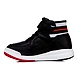 FILA Cage TC KD Black Kids High Tops (IN-90593)-Black-4-1-sm