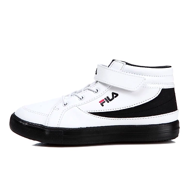 FILA Center Court Mid White Kids Sneakers (IN-40912)-IN-40912-4-5