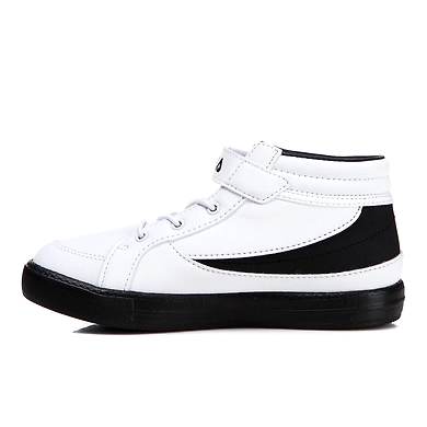 FILA Center Court Mid White Kids Sneakers (IN-40912)-White-4.5-1