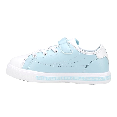 FILA Center Court S KD Blue Kids Canvas Shoes (IN-63230)-Blue-4-1