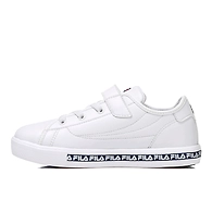 FILA Center Court S KD White Kids Canvas Shoes (IN-67020)-2.5-White