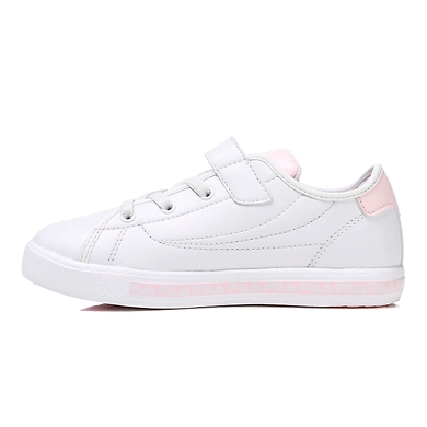 FILA Center Court S KD White Kids Canvas Shoes (IN-93272)-White-4.5-1