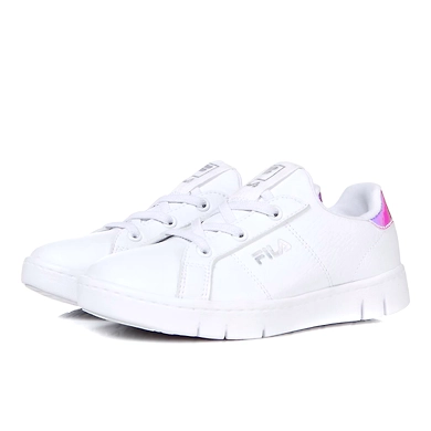 FILA Court Flex KD Silver Kids Lifestyle Shoes (IN-84037)-Silver-3-2