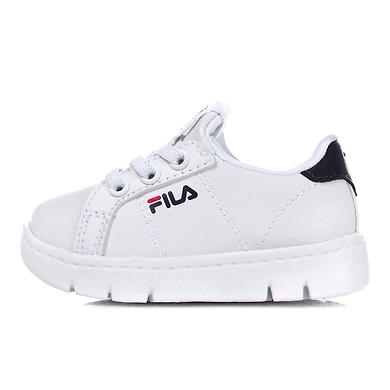 FILA Court Flex TD White Infant Lifestyle Shoes (IN-70077)-IN-70077-2-5