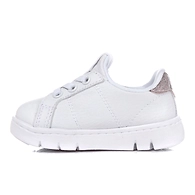 FILA Court Flex TD White Infant Lifestyle Shoes (IN-77382)-2.5-White