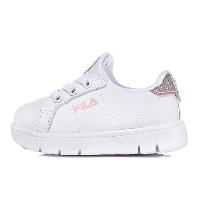 FILA Court Flex TD White Infant Lifestyle Shoes (IN-77382)-IN-77382-5