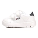 FILA Court Flex VC KD White Kids Velcro Shoes (IN-18594)-IN-18594-5-sm