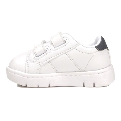FILA Court Flex VC KD White Kids Velcro Shoes (IN-18594)-White-6-1