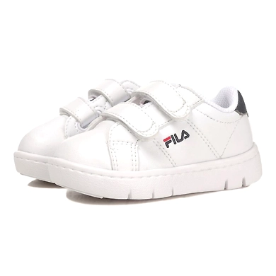 FILA Court Flex VC KD White Kids Velcro Shoes (IN-18594)-White-6-2