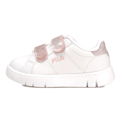 FILA Court Flex VC KD White Kids Velcro Shoes (IN-39652)-IN-39652-6