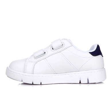 FILA Court Flex VC KD White Kids Velcro Shoes (IN-63807)-White-4.5-1