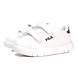 FILA Court Flex VC TD White Infant Velcro Shoes (IN-52980)-White-3.5-2-sm